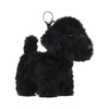 Apricot Lamb Charming Poodle Dog Puppy Cute Plushies Keychain, Soft