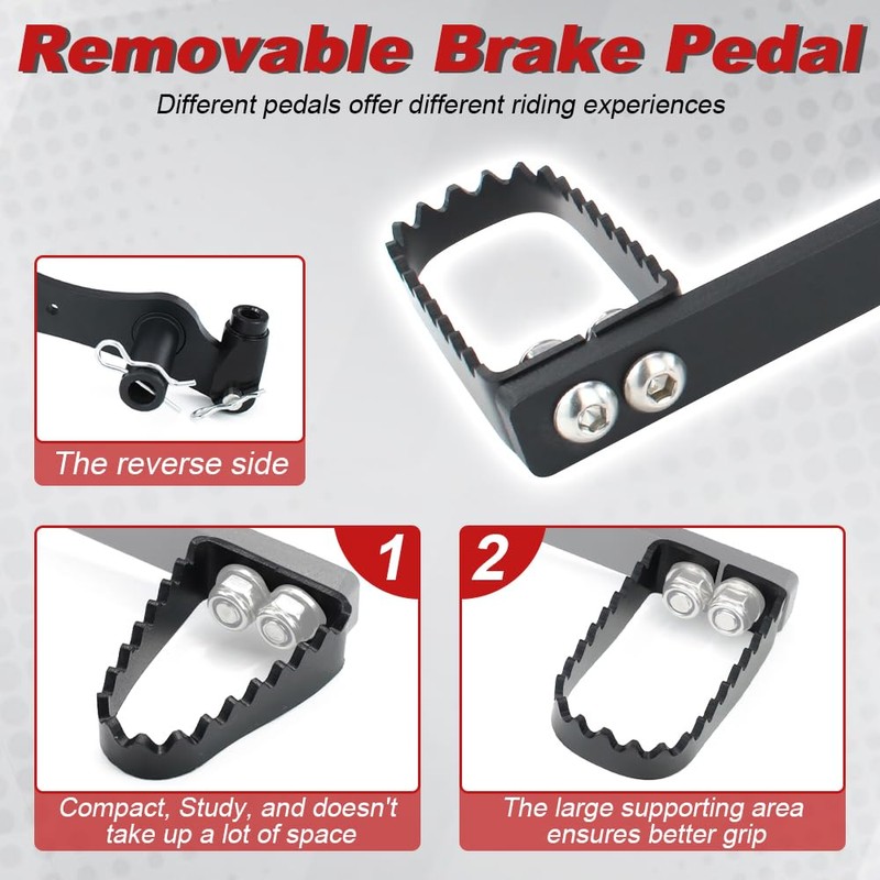 Xitomer Rear Brake Pedal Fit for DR650 1996-2025 DR 650