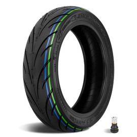 GYL 10x2.30-6.5" Vacuum Tubeless Tire for NIU KQi2 Pro Electric Scooter,10 Inch Replacement Front/Rear Tire, Non-Slip, Explosion Proof, Durable