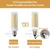 HXWY E12 LED Bulb 7W Equivalent to 75W Halogen, Dimmable