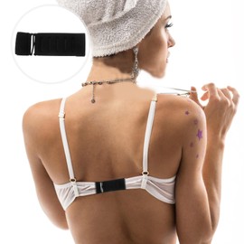 NOLITOY Sports Bra Strap Extender with 5-Hole Adjustable Hook Comfortable Back Closure for Yoga Workout and Everyday Support