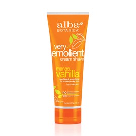 Alba Botanica Very Emollient Mango Vanilla Shave Cream, 8 oz.