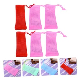 minkissy Deep Soap Pouch Pcs Foaming Nets Handmade Soap Maker Comfortable Texture Quick Dry Random