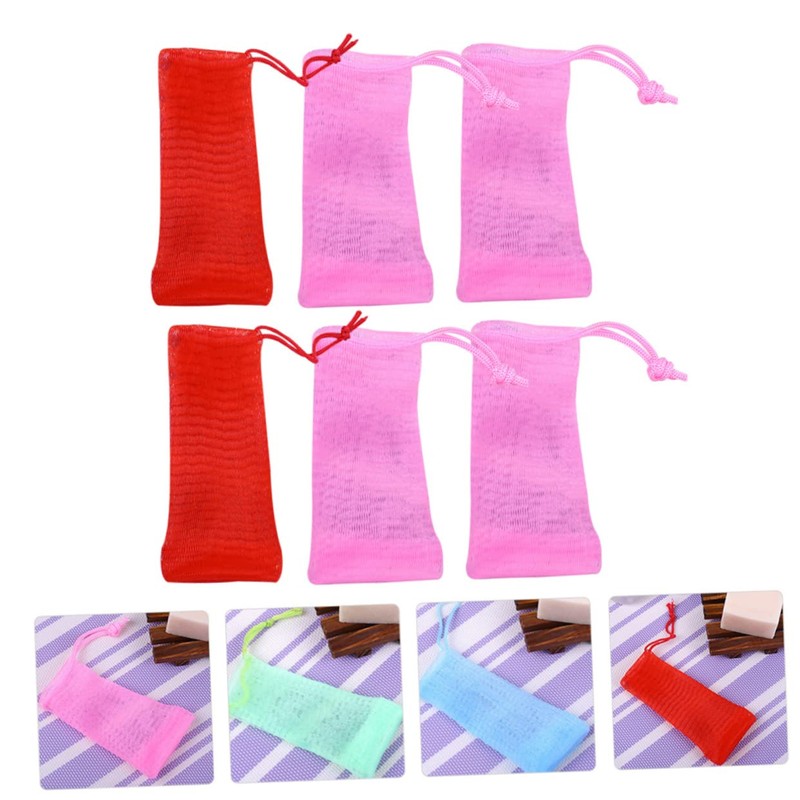 minkissy Deep Soap Pouch Pcs Foaming Nets Handmade Soap Maker
