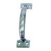 Prime-Line MP18707-1, 5-3/4 in, Steel Construction, Zinc-Plated Finish Gate pull,