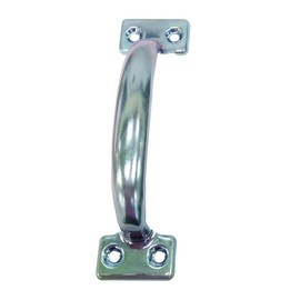 Prime-Line MP18707-1, 5-3/4 in, Steel Construction, Zinc-Plated Finish Gate pull, single pack