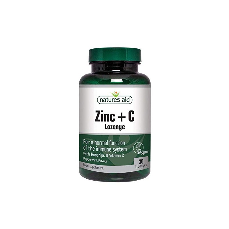 Natures Aid Zinc + C - Zinc with Vitamin C