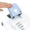 Rapesco 1528 X5-40ps 2-Hole Punch, 40 Sheets Punching Capacity, Light