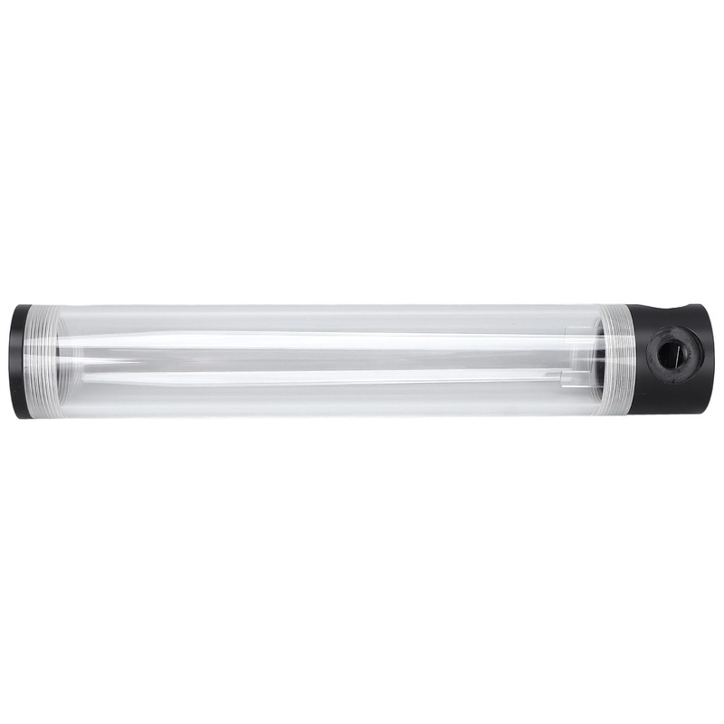 Water Cooling Reservoir 300mm/11.8in Length G1/4in Thread Low Noise Cylindrical