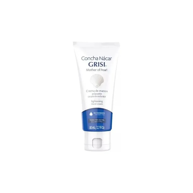 Crema Aclarante Manos Día/noche 80ml Concha Nácar Grisi