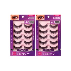 i Envy by Kiss So Wispy 06 Strip Eyelashes Value Pack #KPEM65 (2 PACK)
