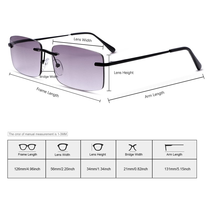 PEEPAI Full Lens Reading Glasses Spring Hinge Anti Blue Light