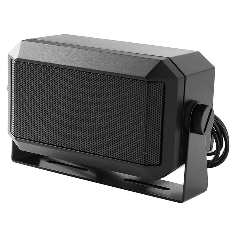 External Speaker Rectangular 3.5mm Plug Car Radio Speaker for Ham