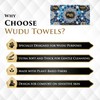 Wudu Towel after Ablution – 60 Count (Pack of 1)