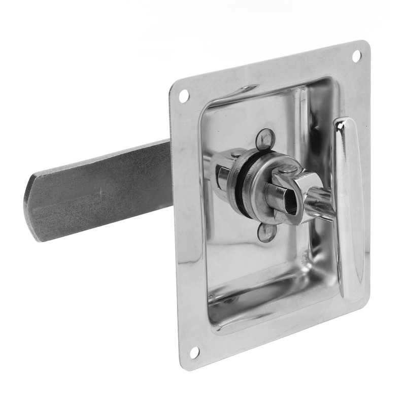 Toolbox Latch Stainless Steel Folding T Handle Toolbox Lock for
