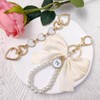 Nalefow 4Pcs Purse Extender Chain & Bow Keychain Kit -