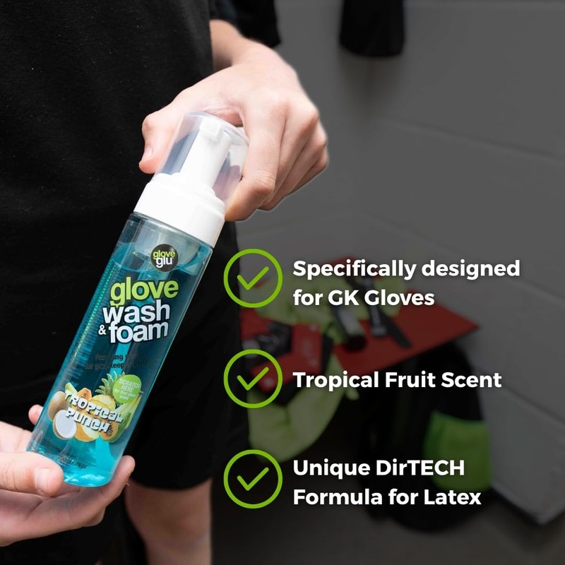 Gloveglu Tropical Punch Goalkeeper Glove Wash & Foam Tropical Fruit