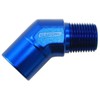 Aeroflow 45 Degree NPT Female to Male NPT Fitting 1/4