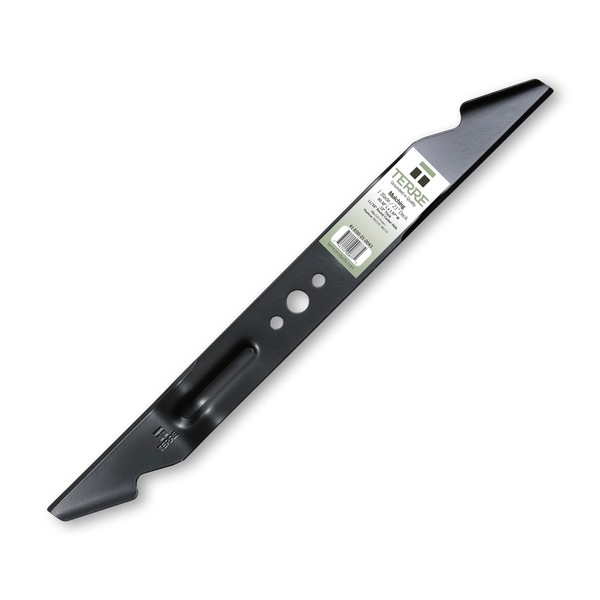 Terre Products, Single Mulching Lawn Mower Blade, 21 Inch Deck,