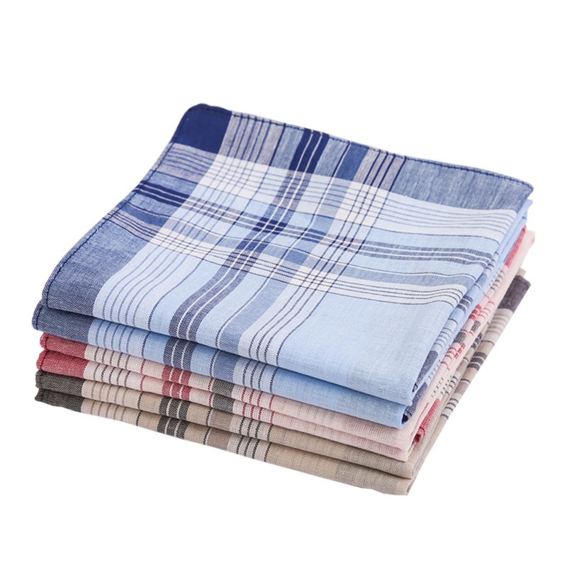 cotton men's handkerchiefs, Classic Hankie for Grooms, Weddings, Prom, Celebration,