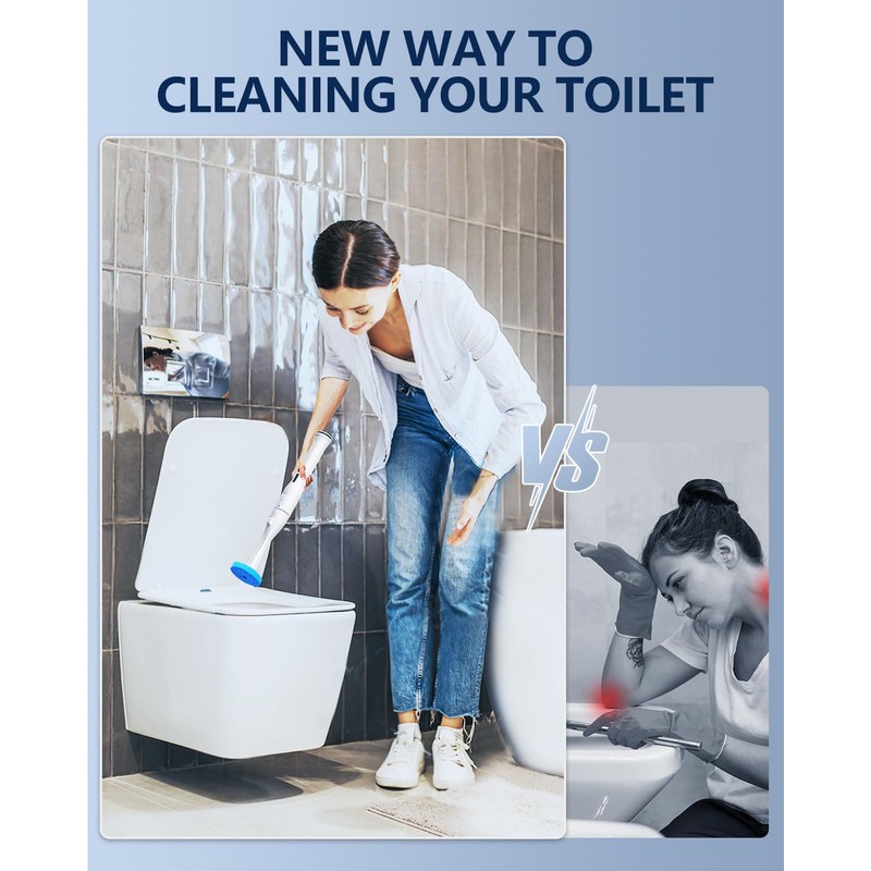 Leebein 36 Refills Disposable Brush Head for Leebein Toilet Brush