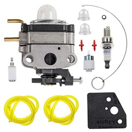 AUTOKAY 753-06220 Carburetor for Troy Bilt TB146EC TB525EC TB575EC TB590EC TB525ES TB539ES String Trimmer MP429 MP479 BC509 SS418 Yard Machines Y4700EC Y4800EC 753-06220A 753-06220B