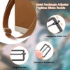 sourcing map Slide Buckle, 8Pcs 1 4/7" - Zinc Alloy