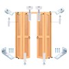 sourcing map Bifold Door Fitting Repair Kit, 2-Pack Bi-fold Sliding