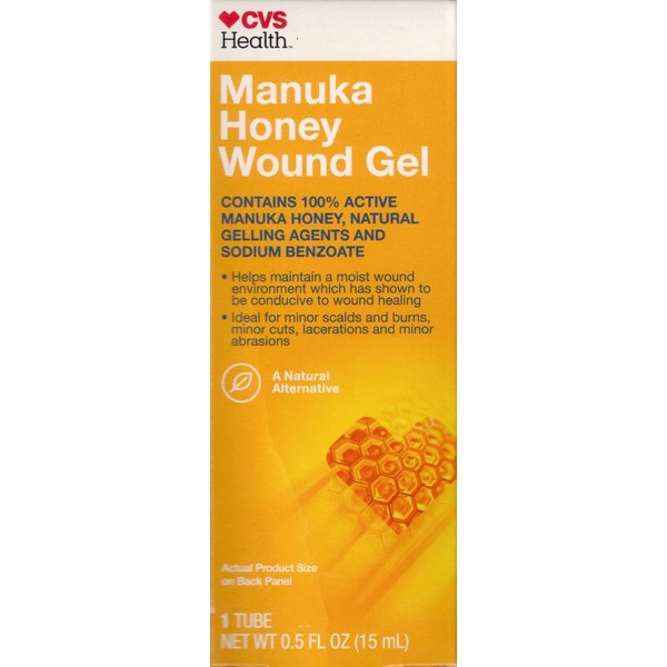 Manuka Honey Wound Gel NET WT 0.5 FL OZ (1 Pack)