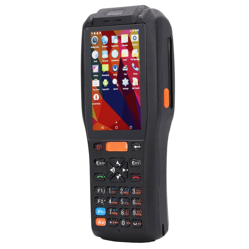Receipt Printer Scanner 4in Touch Screen Thermal Printer Barcode Scanner