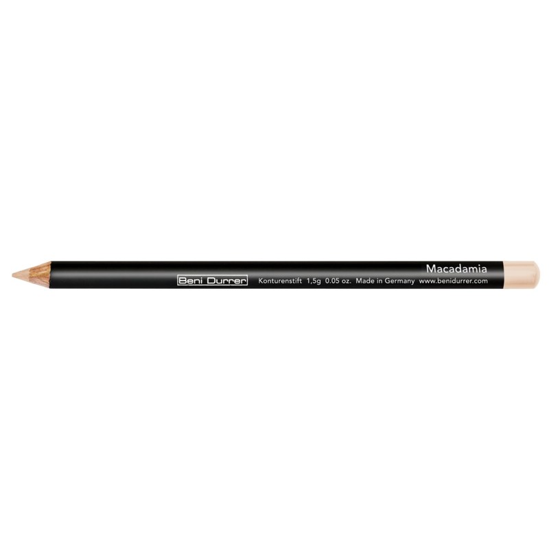 Beni Durrer Macadamia Contour Pencil, Cream-White, Pack of 1 (1