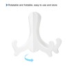 sourcing map 2pcs 6" Easel Plate Holder, Plastic Folding Display