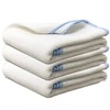 Towelogy® Pack Of 3 White Cotton Dish Cloths Extra Large