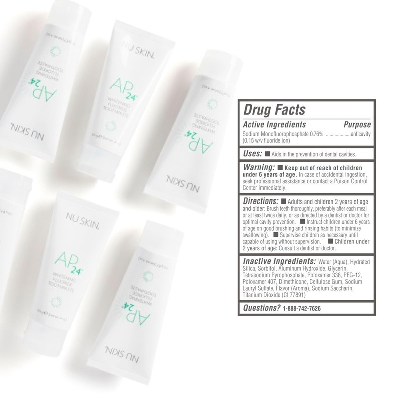 Nu Skin AP 24 Whitening Fluoride Toothpaste | AP 24