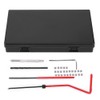 30 Pcs Thread Repair Kit M2.5x0.45 Stainless Steel Rethreading Tap