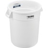 Global Industrial 20 Gallon Plastic Trash Container, Garbage Can -