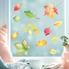 Wandtattoo Loft Window Sticker Autumn Leaves Autumn Leaves Colourful Reusable
