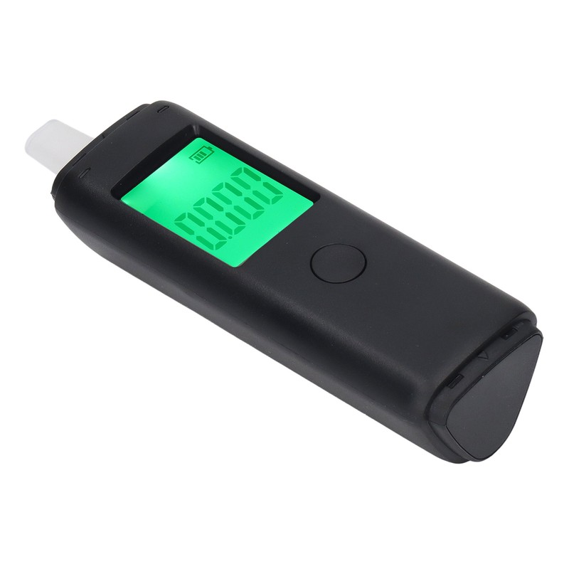 Breathalyzer Breath Tester Meter LED Digital Display Accurate Portable Testing