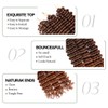 Curly Braiding Hair 22Inch 3Packs Deep Wave Braiding Hair 90G/Pack
