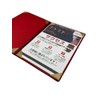 Kaori de Cover Certificate Holder b5 File Menu Bi-Fold PU