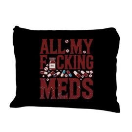 Medication Bag Travel Pill Organizer with Wristband - Compact Travel Pill Organizer - Unisex Medication Bag,Perfect For First Aid & Cosmetics,Ideal Health Gift (FH0019)