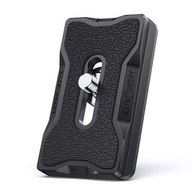 K&F Concept Quick Release Plate Compatible with Arca-Switzerland, Expansion Contact Surface, Durable, Easy to Fix, Aluminum, 1/4 Screw Included, Compatible with SLR, Camera, Head Head, Tripod,