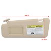 CCIYU Left Driver Side Sun Visor fit for 2008-2013 for