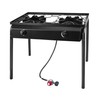 Aramco (ARAOT) Double Burner, Large, Black