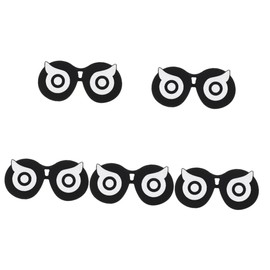 DOITOOL 5pcs Vr Lens Scratch Protector for Sunproof Lens Pad and Easy to Clean Cute Owl Design Vr Accessory for Dust