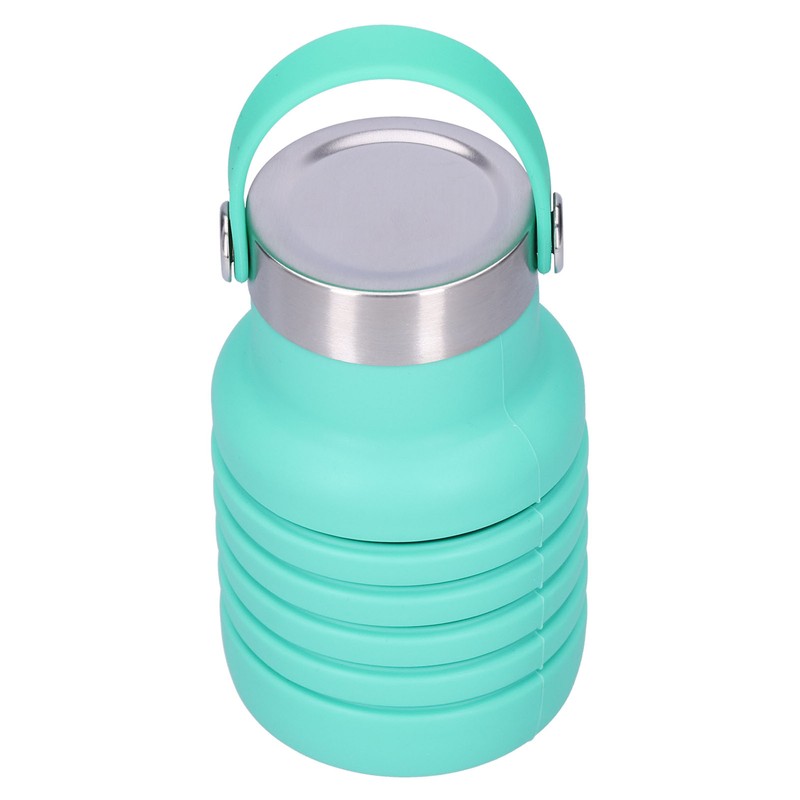 500ml Collapsible Water Bottle Foldable Cup Portable Outdoor Travel Sports