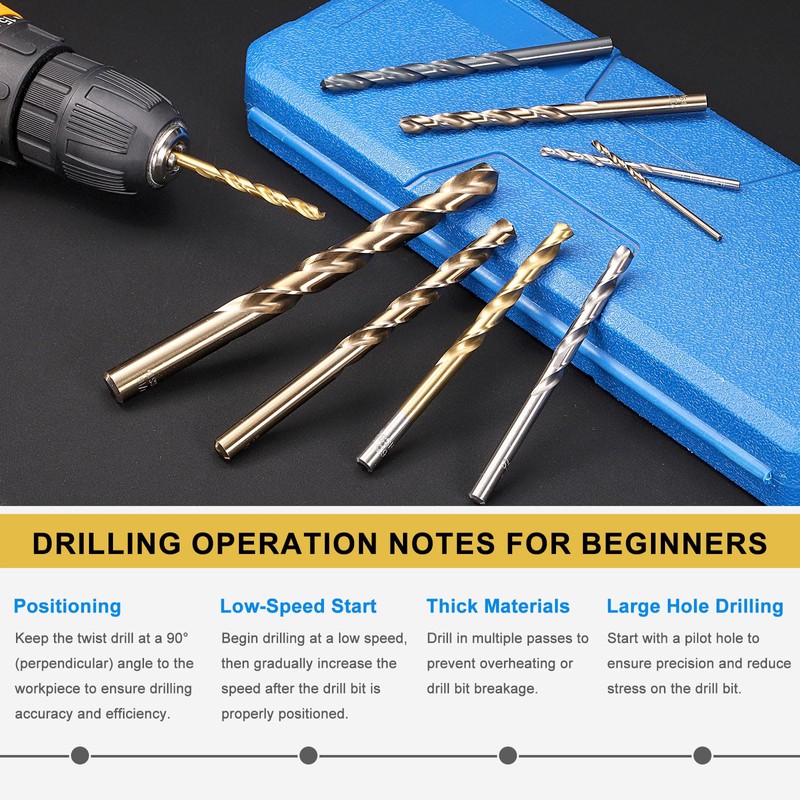 PATIKIL 2.6mm Drill Bit #37, Micro Number Small Bits 4341