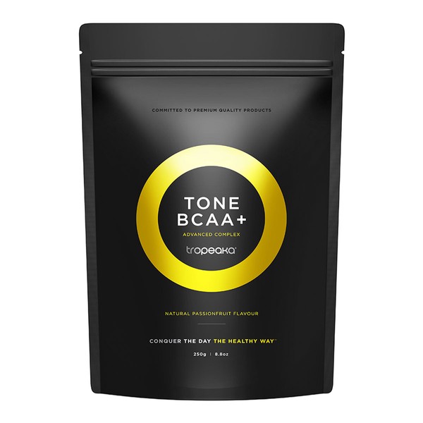 Tropeaka Tone BCAA+ - Natural Passionfruit Flavour - 250gm
