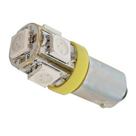 GG Grand General 74950 Bulb (1895 Amber 5-LED High Power Tower Style, 12V, Pair)