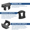 Pack of 24 Solar Panel Water Drain Clips, 30 mm